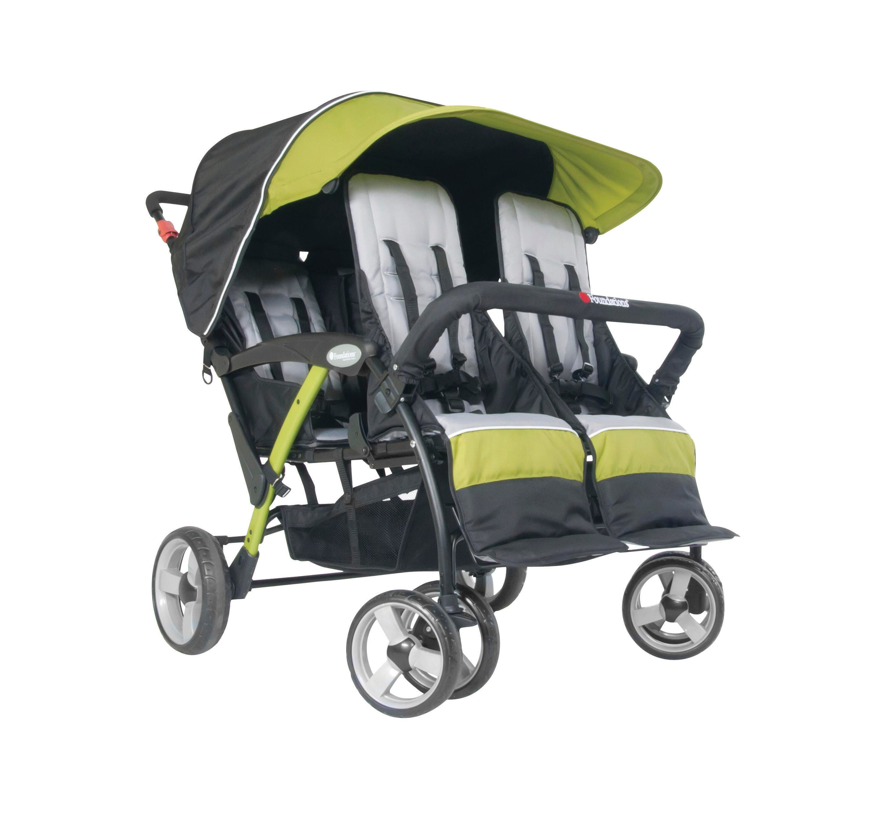 Foundations Quad Sport Stroller 53 x 32 1 2 x 46 1 2 Inches